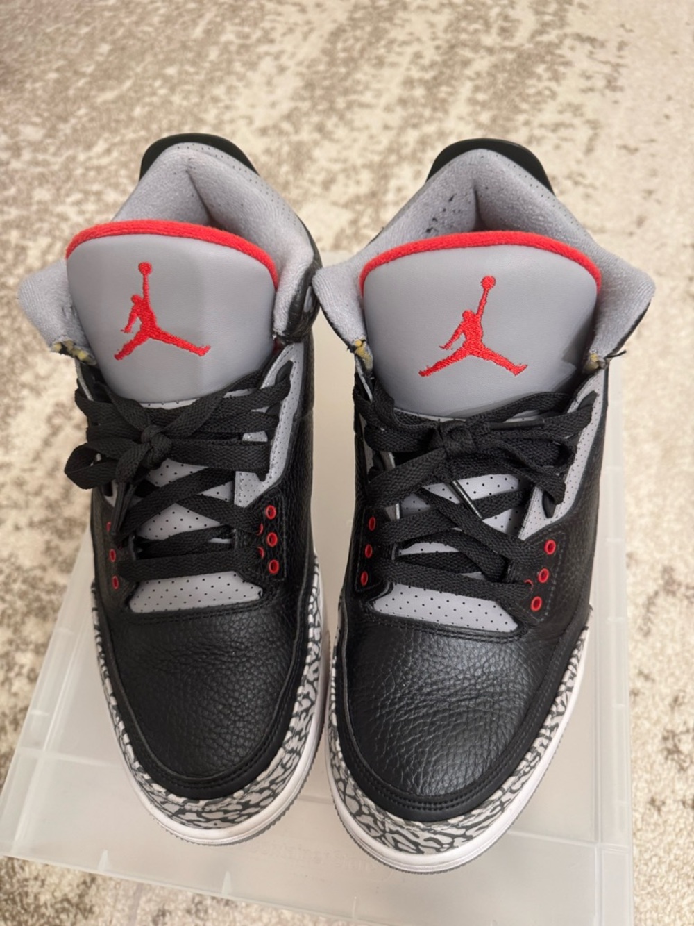 2018 Nike Air Jordan 3 Retro “Black Cement” Men’s Size 11.5